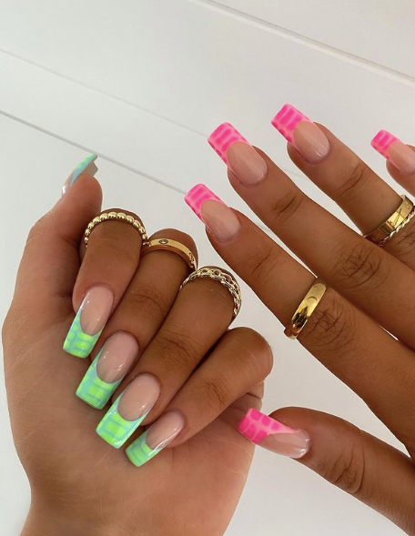 Pink & Green Set