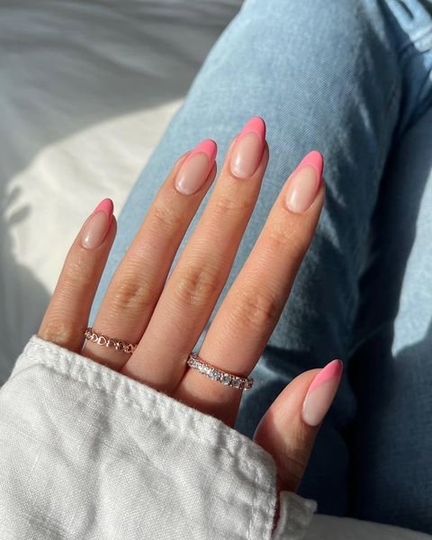 Pink tips