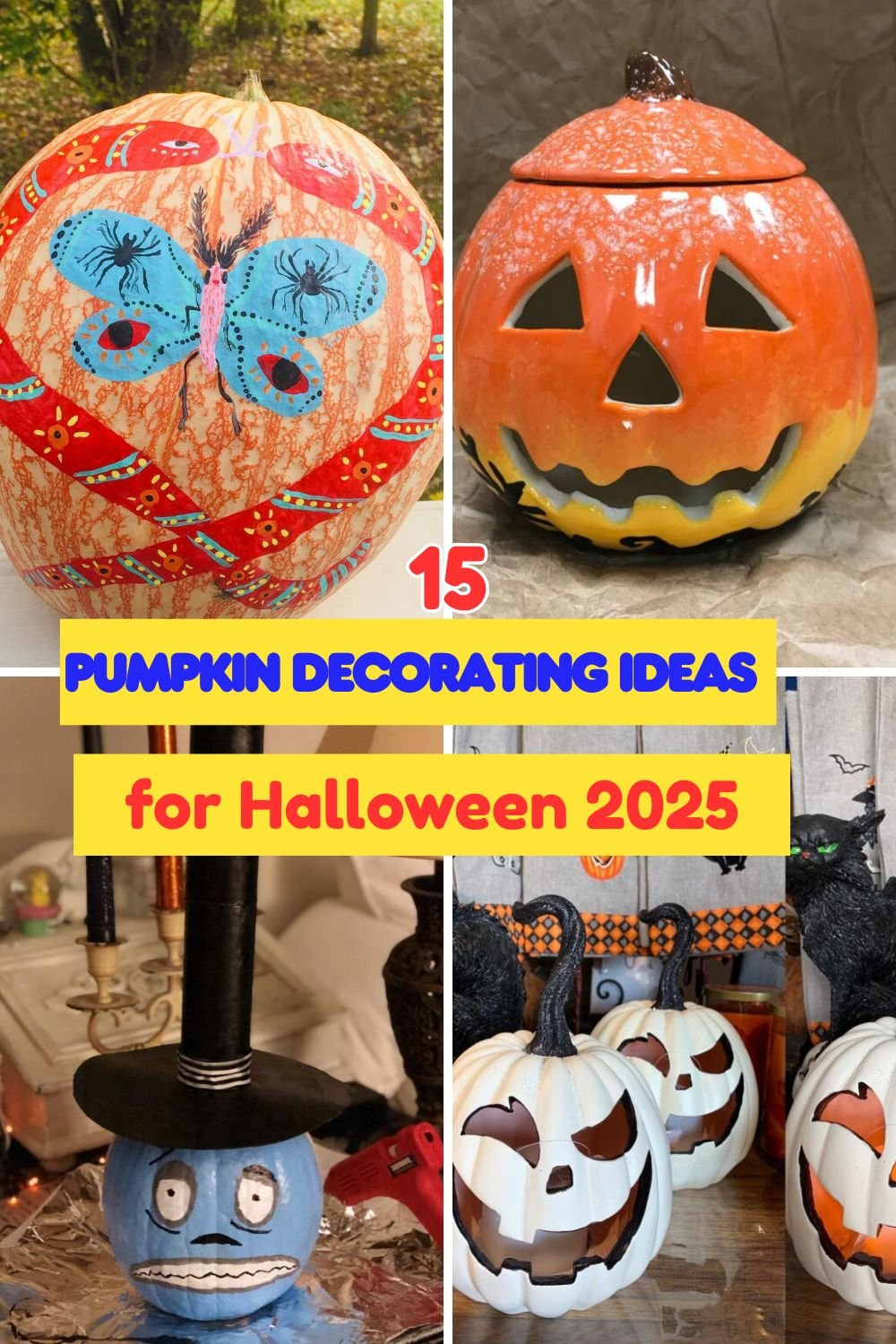 Pumpkin Decorating Ideas for Halloween 2025