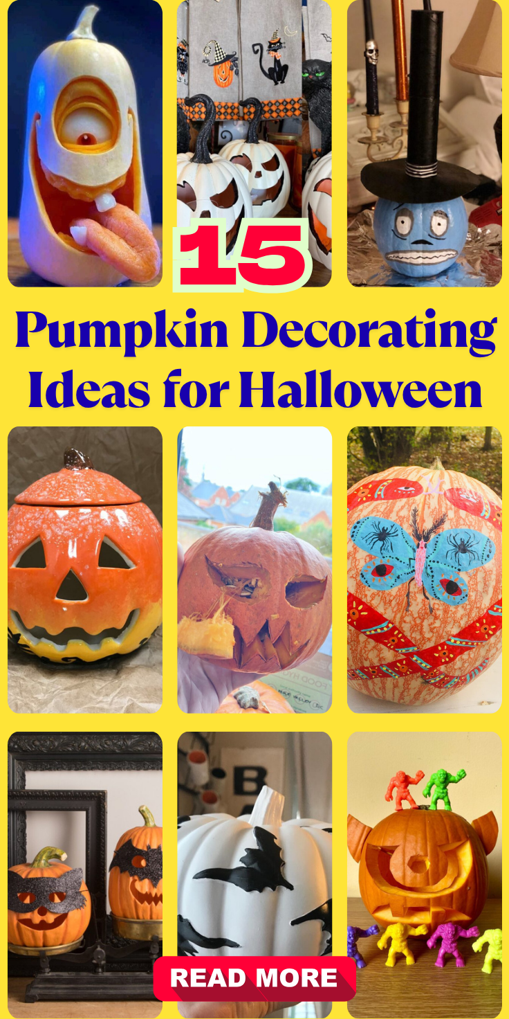 Pumpkin Decorating Ideas for Halloween 2025