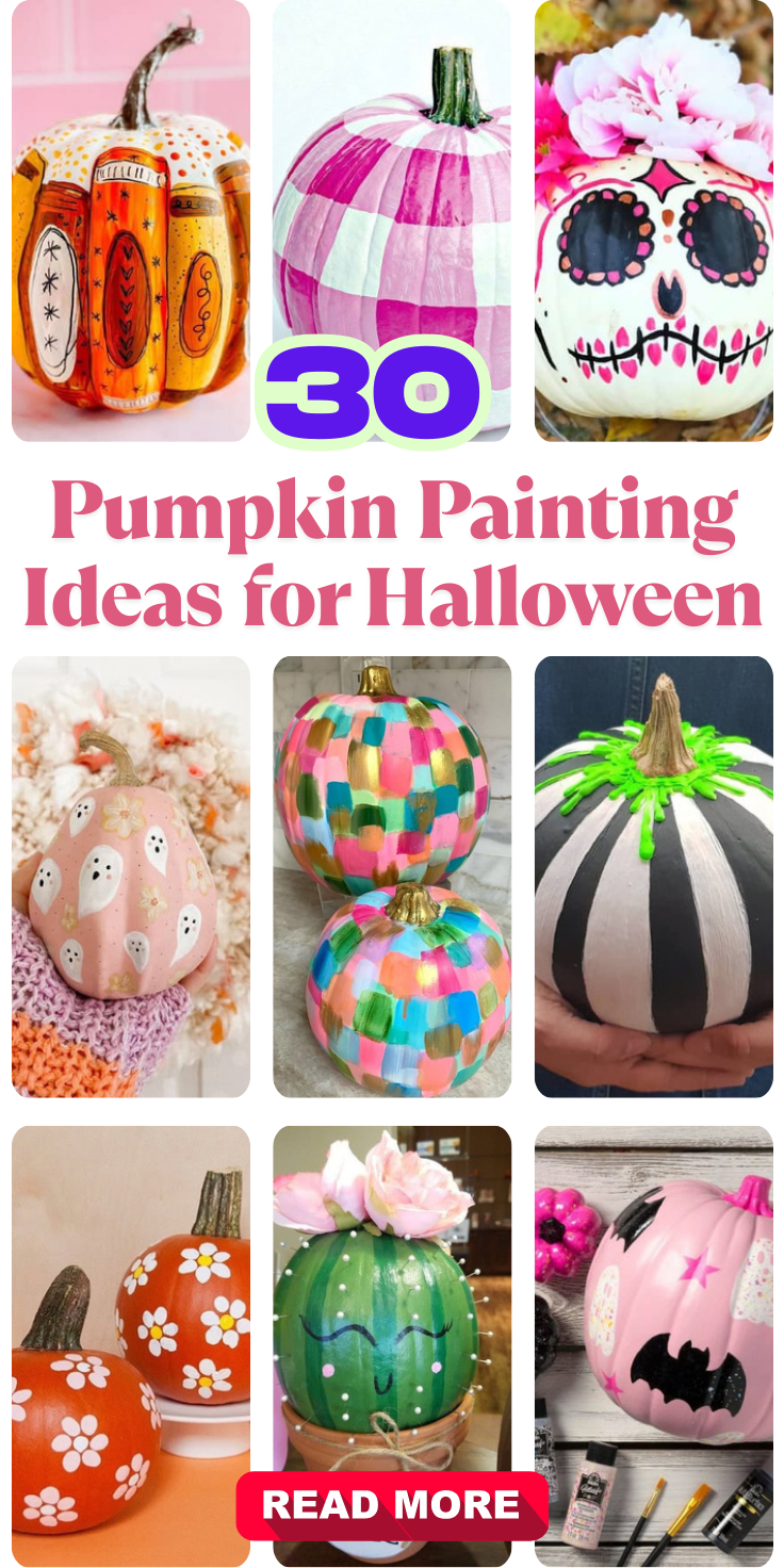 Pumpkin Painting Ideas for Halloween