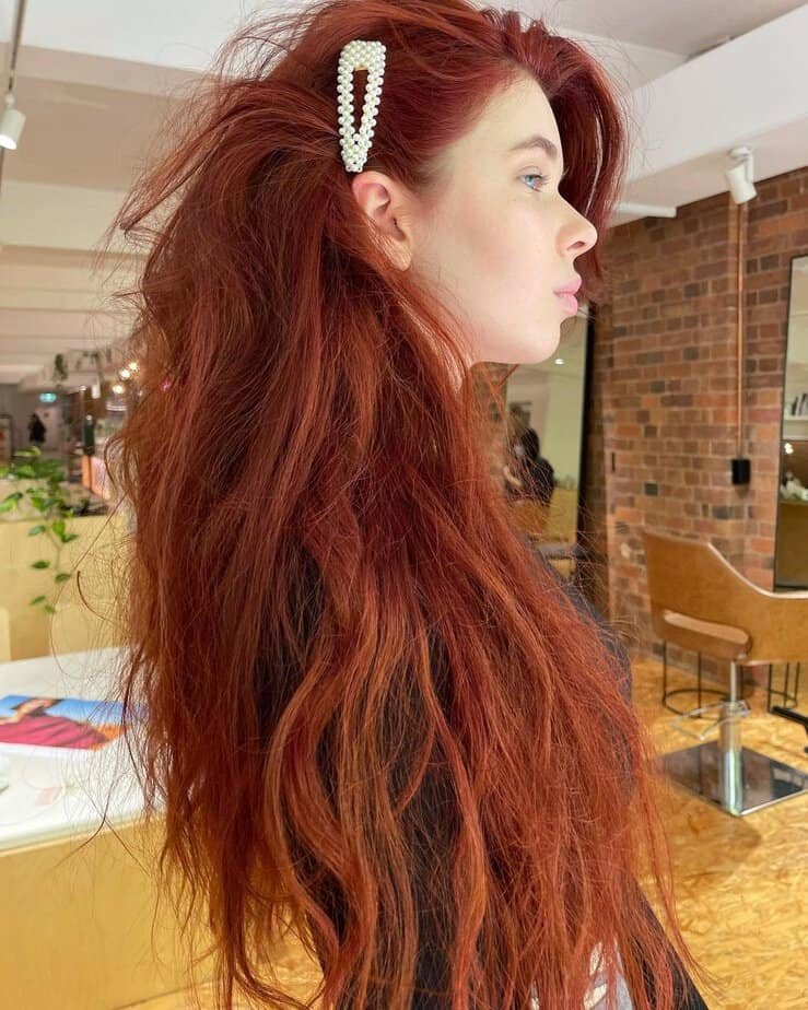 Real-life mermaid hair