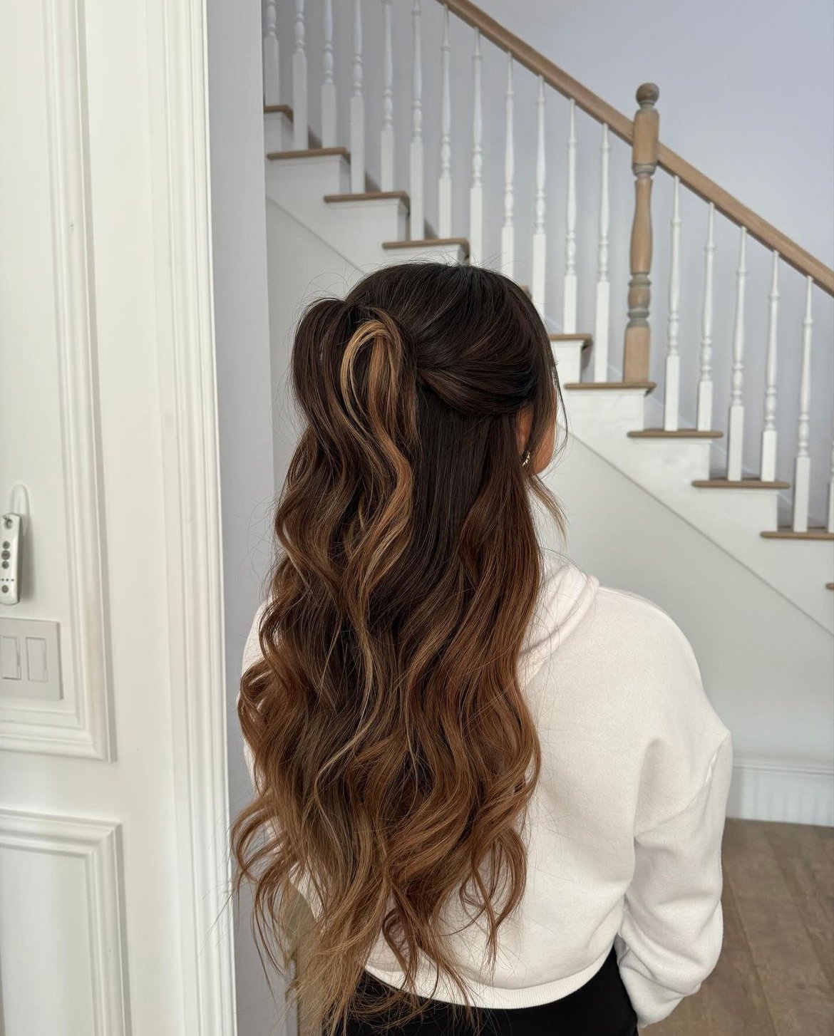 Romantic Half-Up, Half-Down