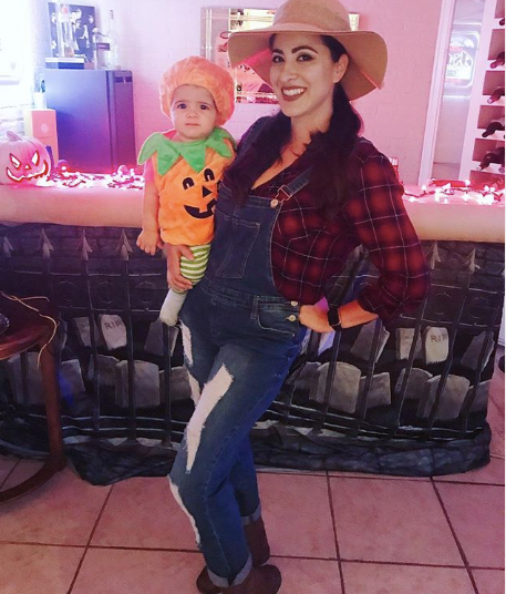 Scarecrow and Pumpkin
