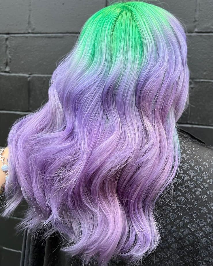 Seafoam and lavender