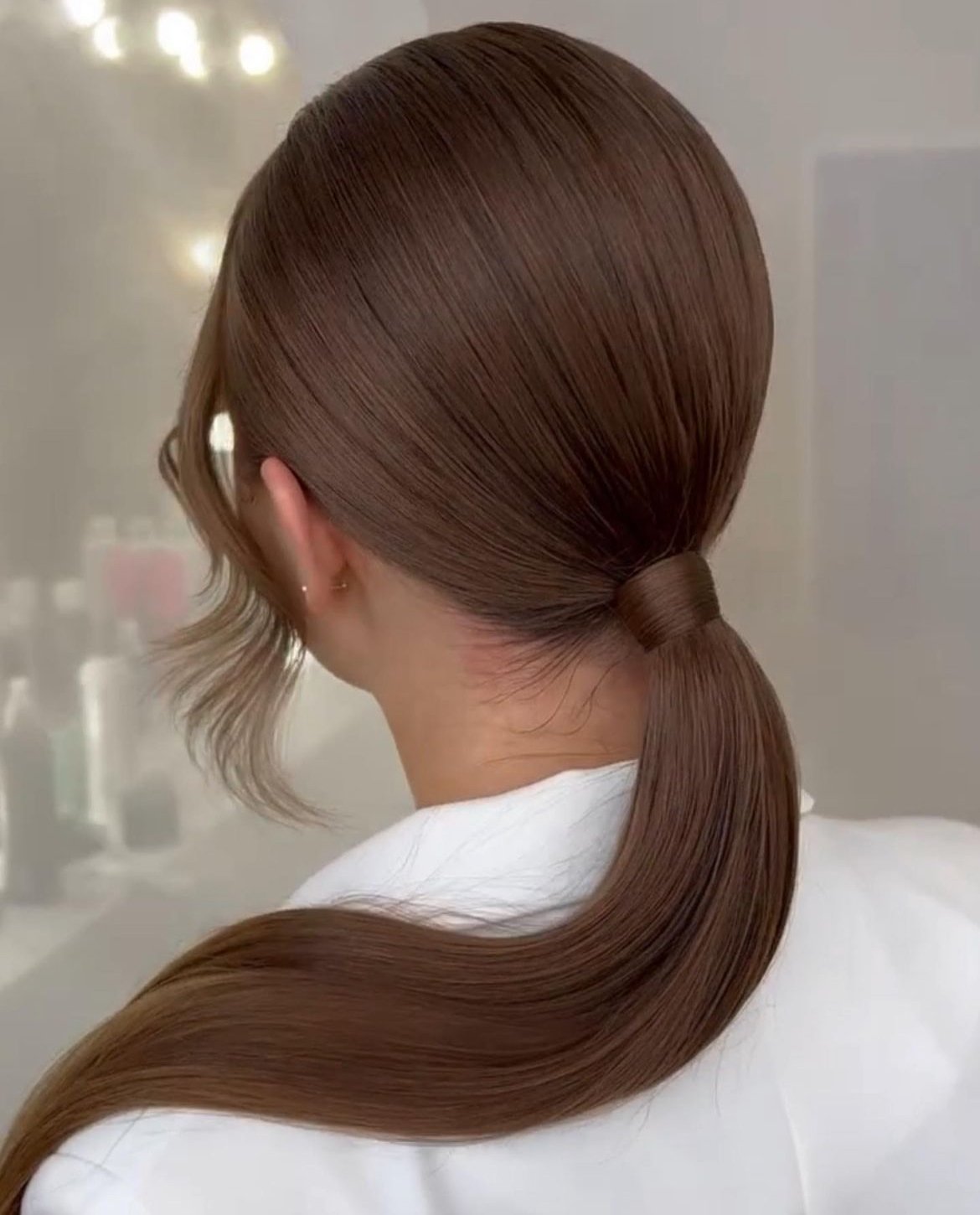 Sleek Ponytail