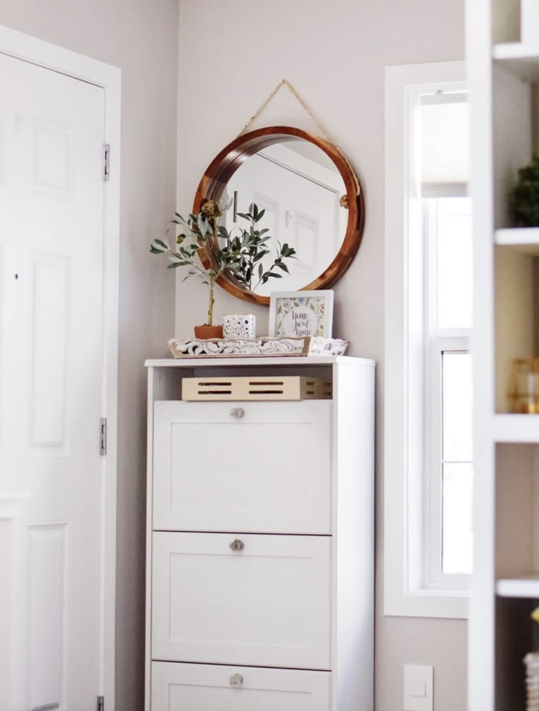 Slim Tilt-Out Cabinet