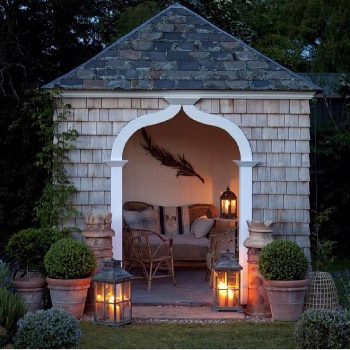 Small But Cozy Shelter In The Garden