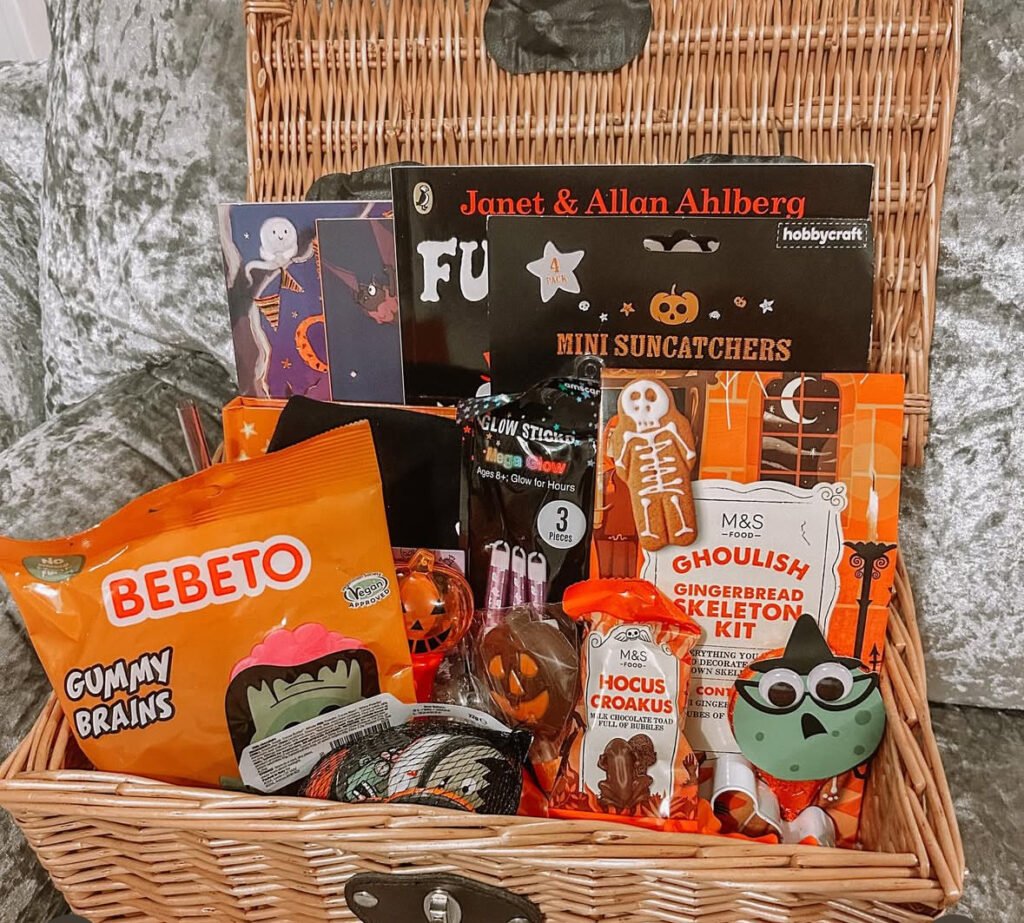 Spooky Snack Boo Basket