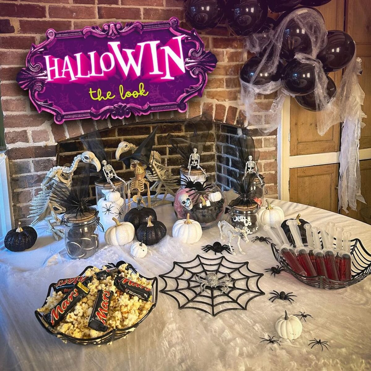Spooky Snack Table