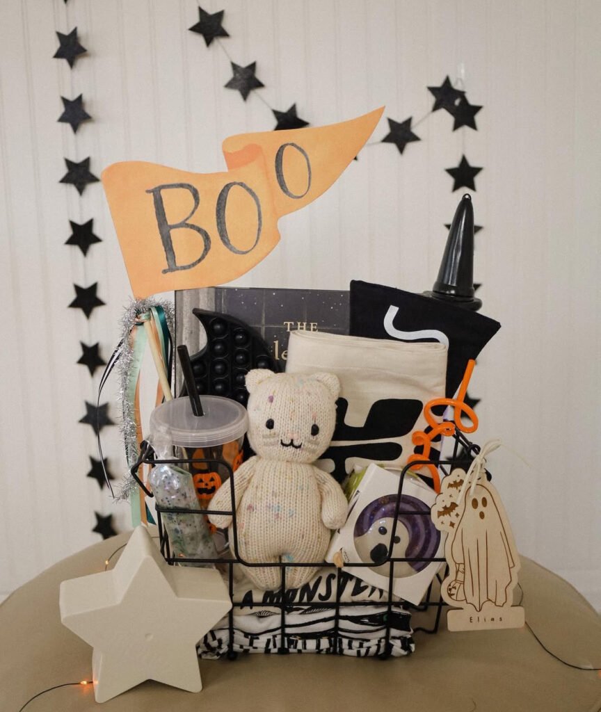 Starry Night Boo Basket