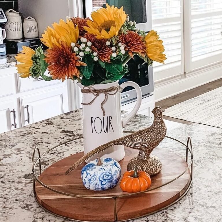 Sunny Fall Garden Tray