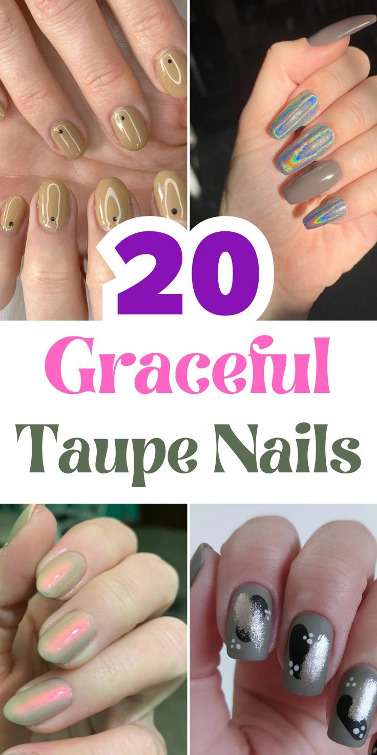 Taupe Nails