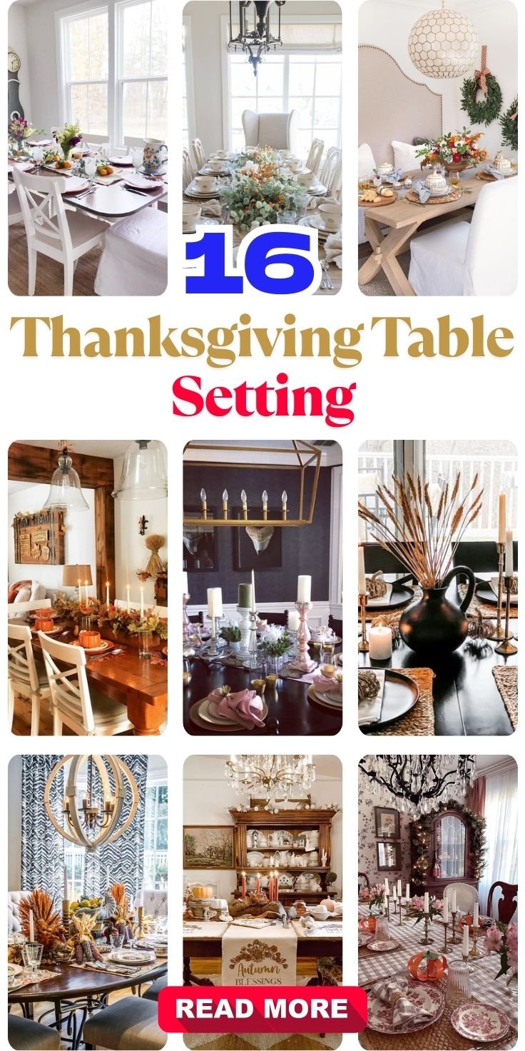 Thanksgiving Table Setting