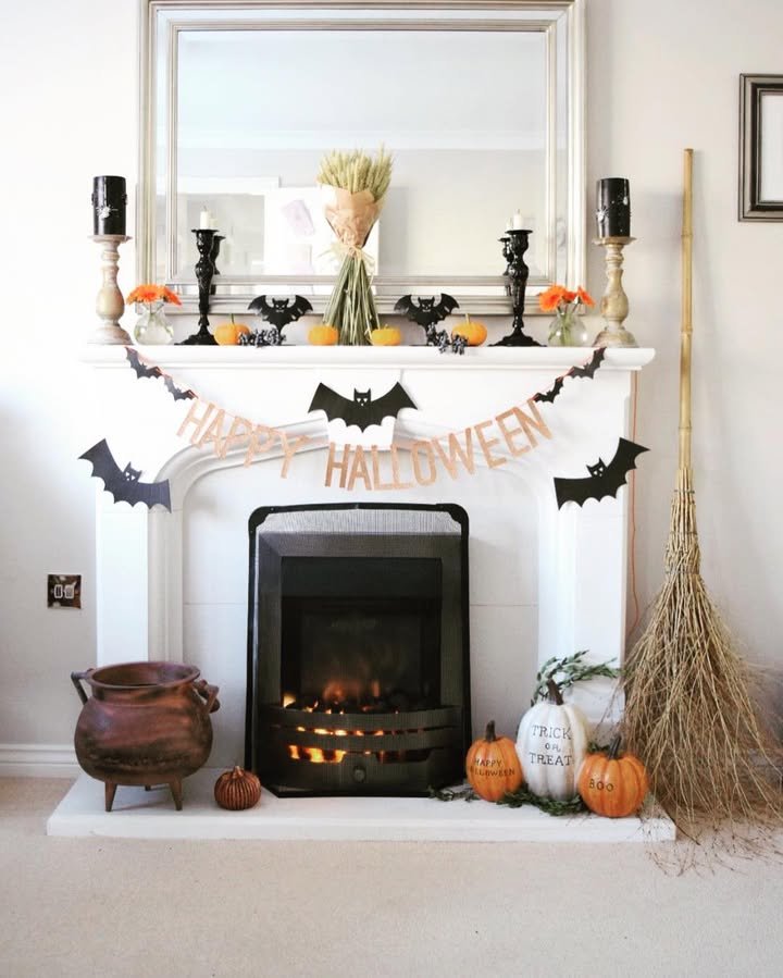 The Batty Fireplace