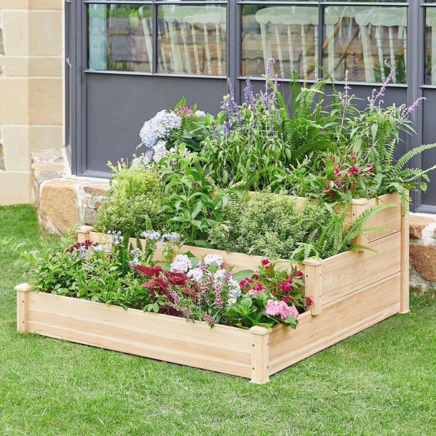 Tiered Raised Planter