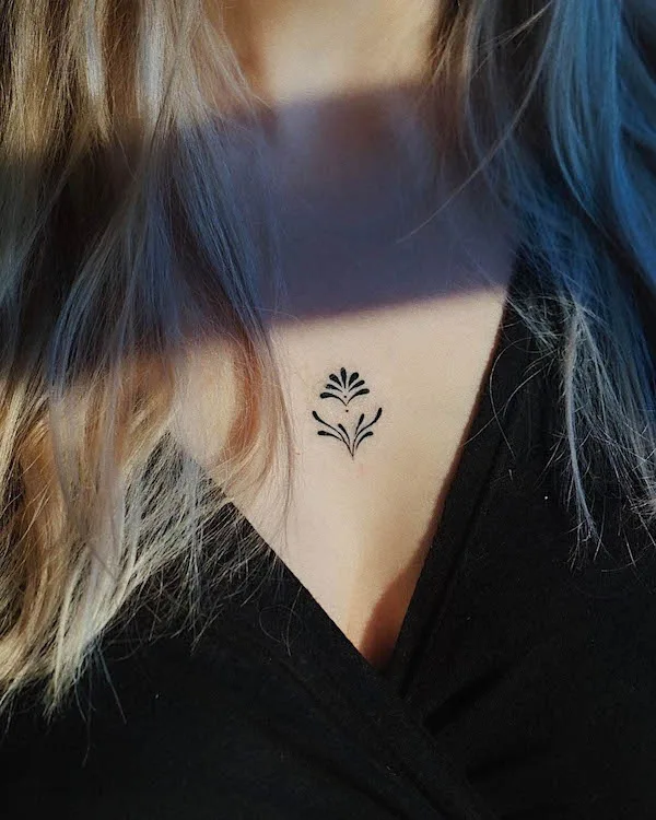 Tiny middle chest symbols