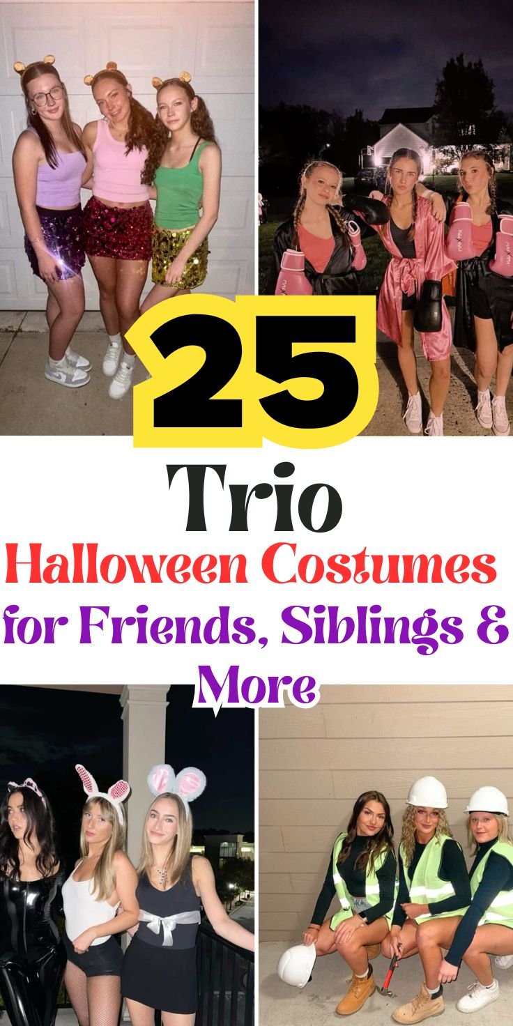 Trio Halloween Costume Ideas