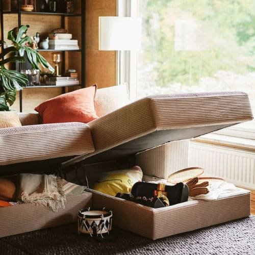 Under-Sofa Storage