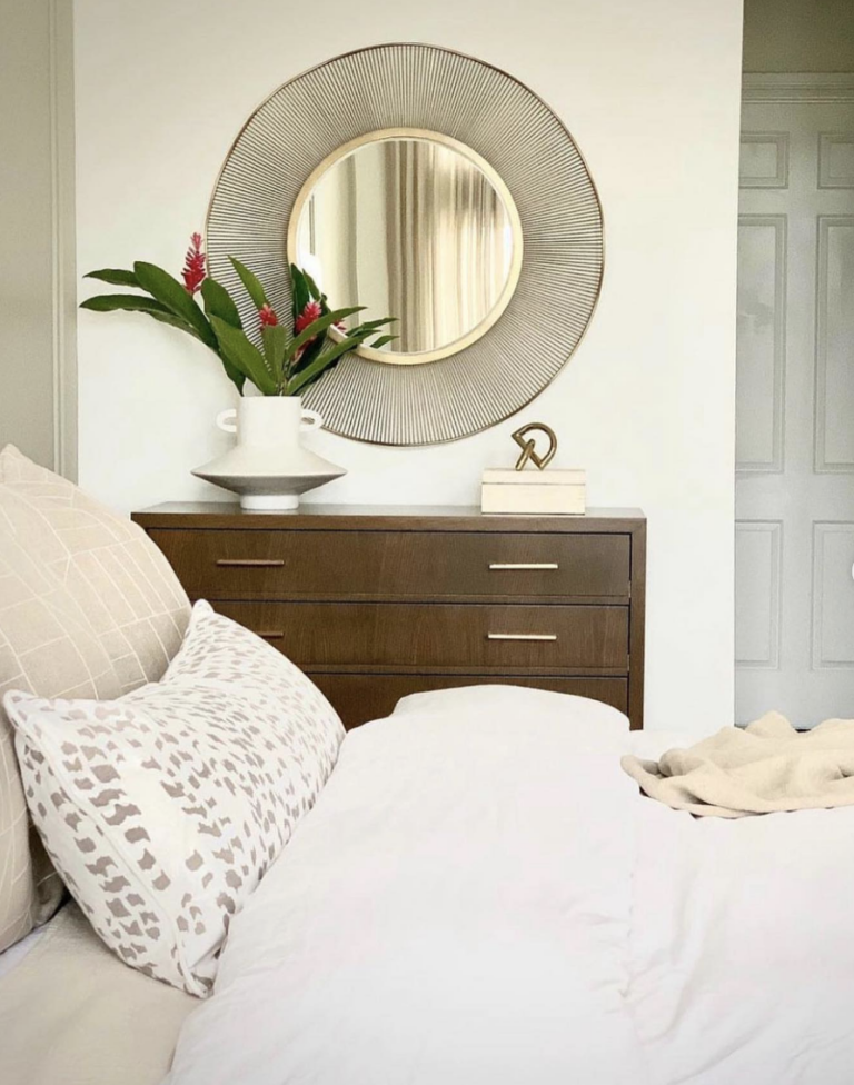 Unique Gold Bedroom Mirror Wall