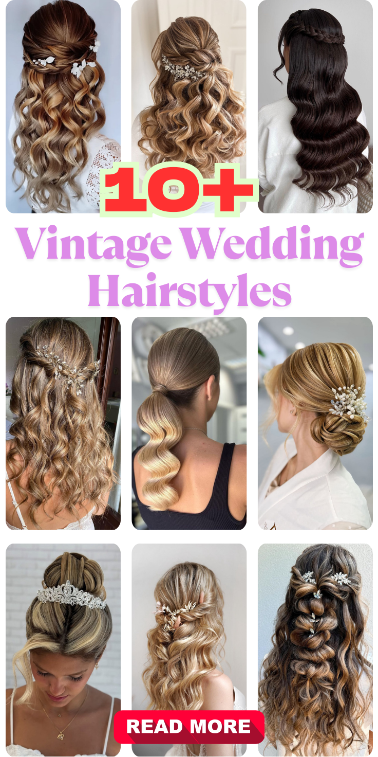 Vintage Wedding Hairstyles