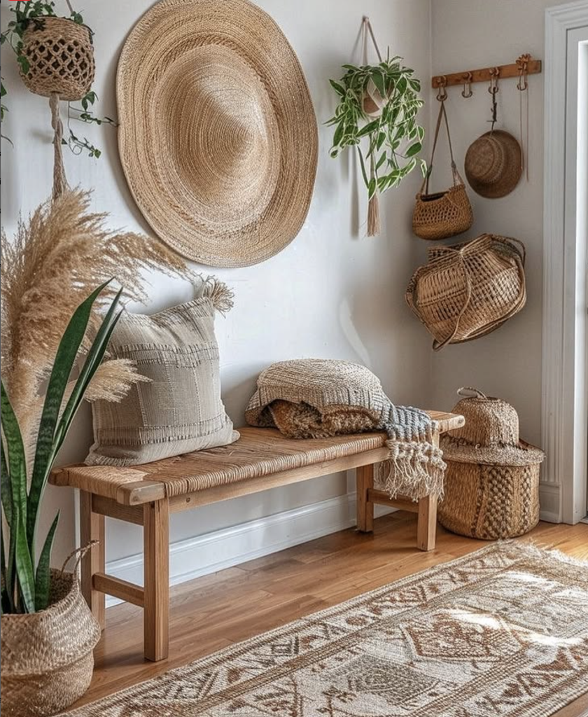 Warm Up the Space with Natural Textures
