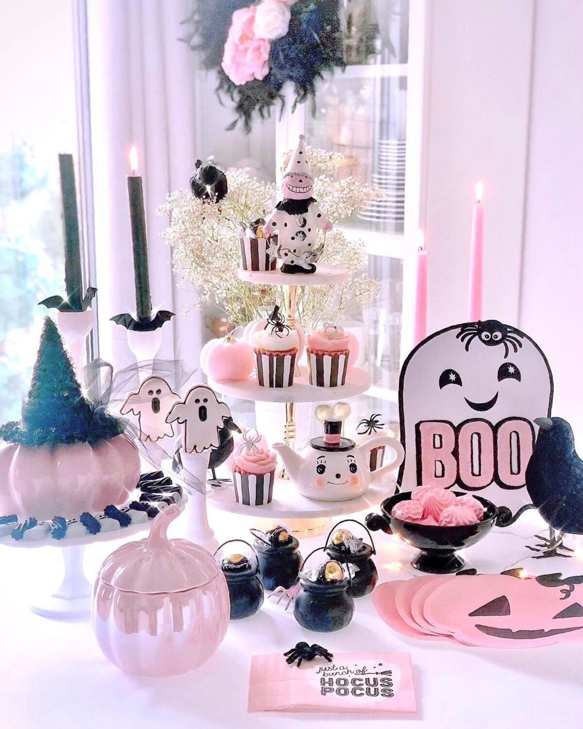 Whimsical Halloween-Themed Tea Party
