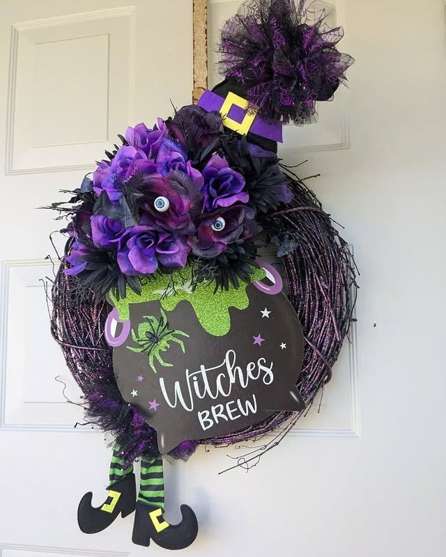 Witches Brew Wreath