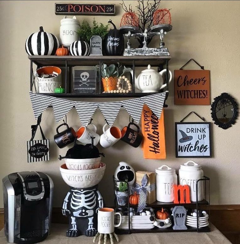 Witchy Coffee Station