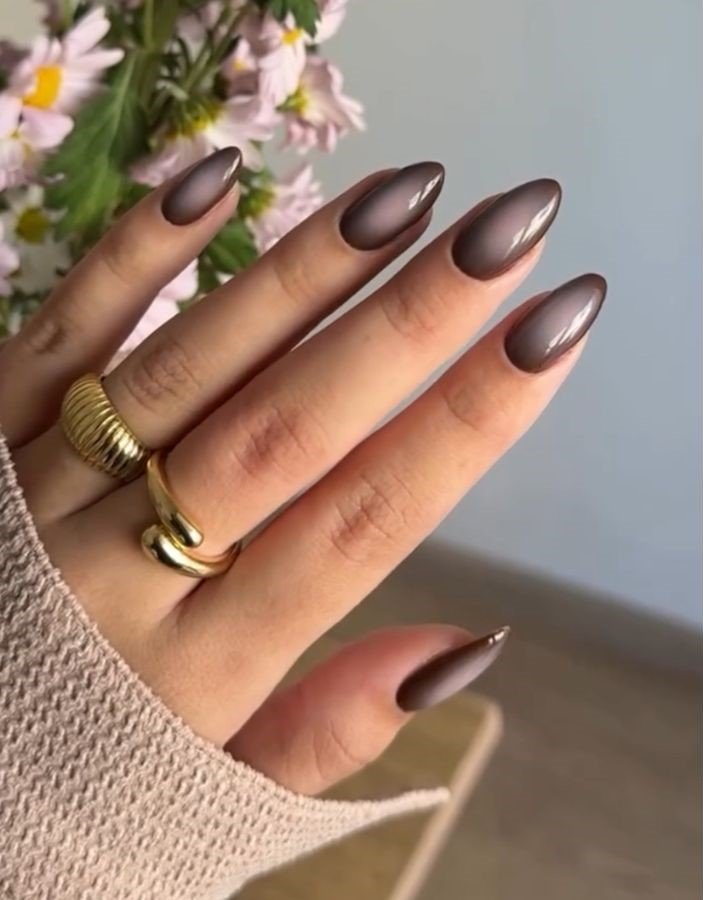 Cocoa Aura Nails