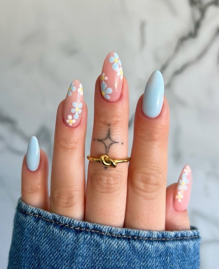 Baby Blue Petals