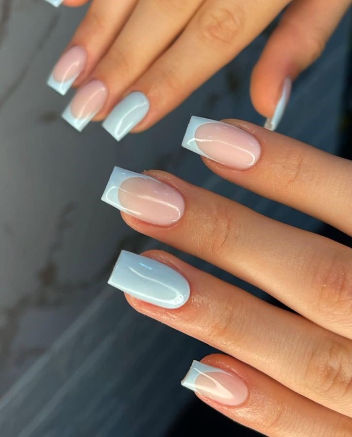 Soft Blue Tips