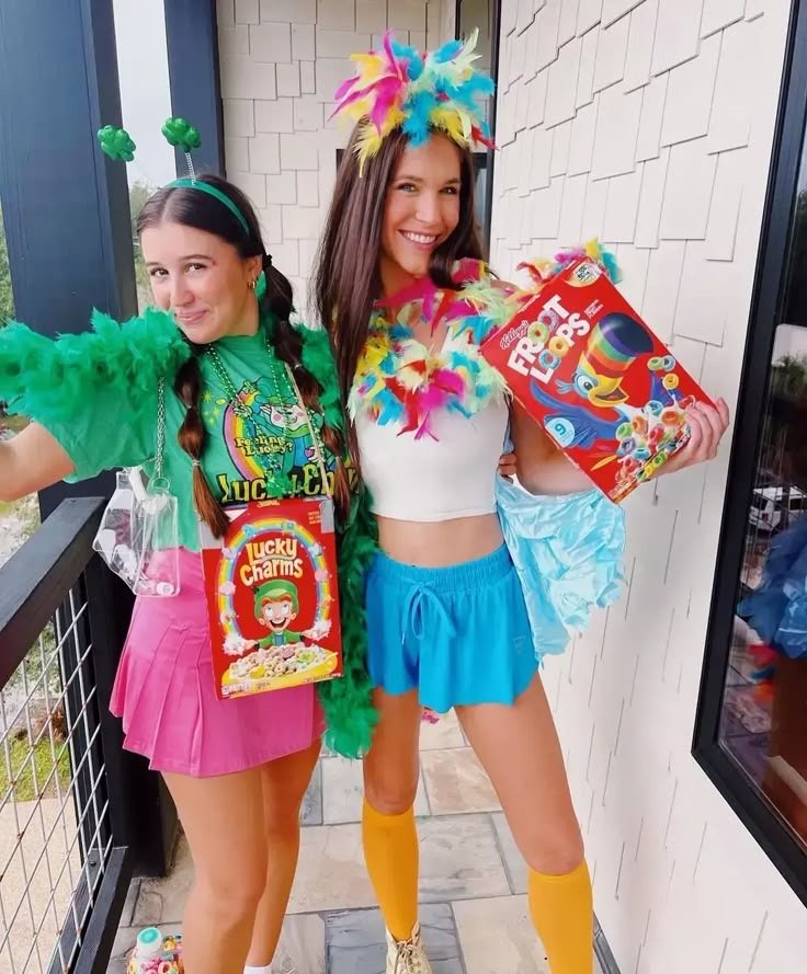 LUCKY CHARMS AND FROOT LOOPS