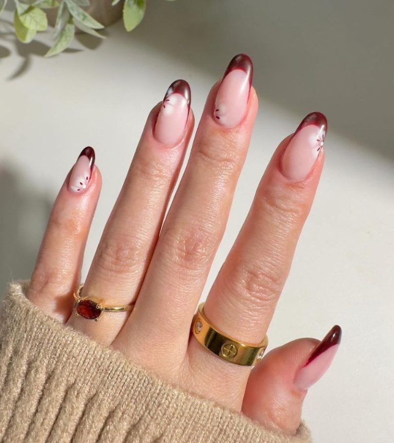 Floral Ruby Tips