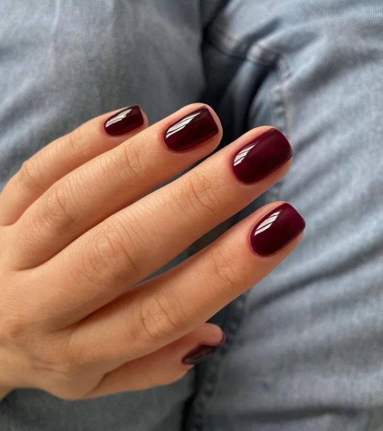 Red Wine Nails