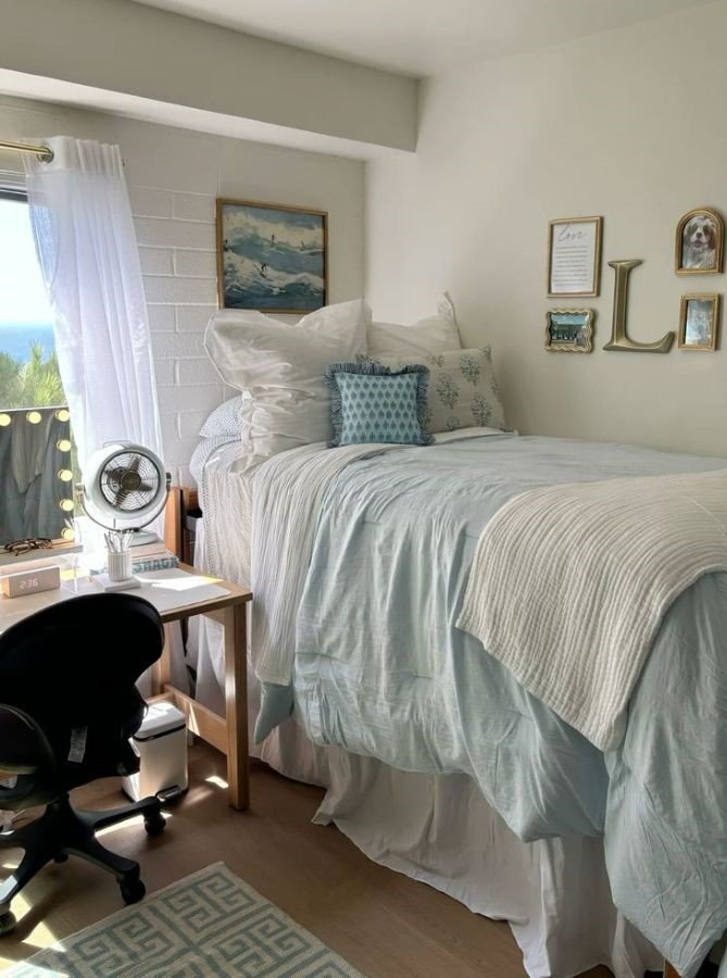 Hang Sheer White Curtains