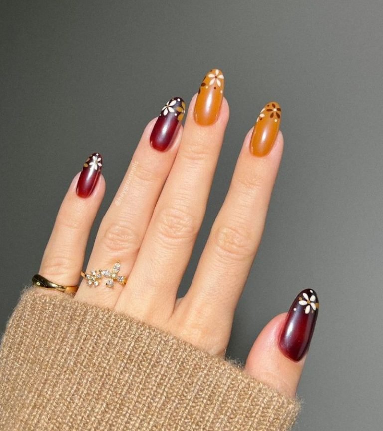 Maple Caramel Florals