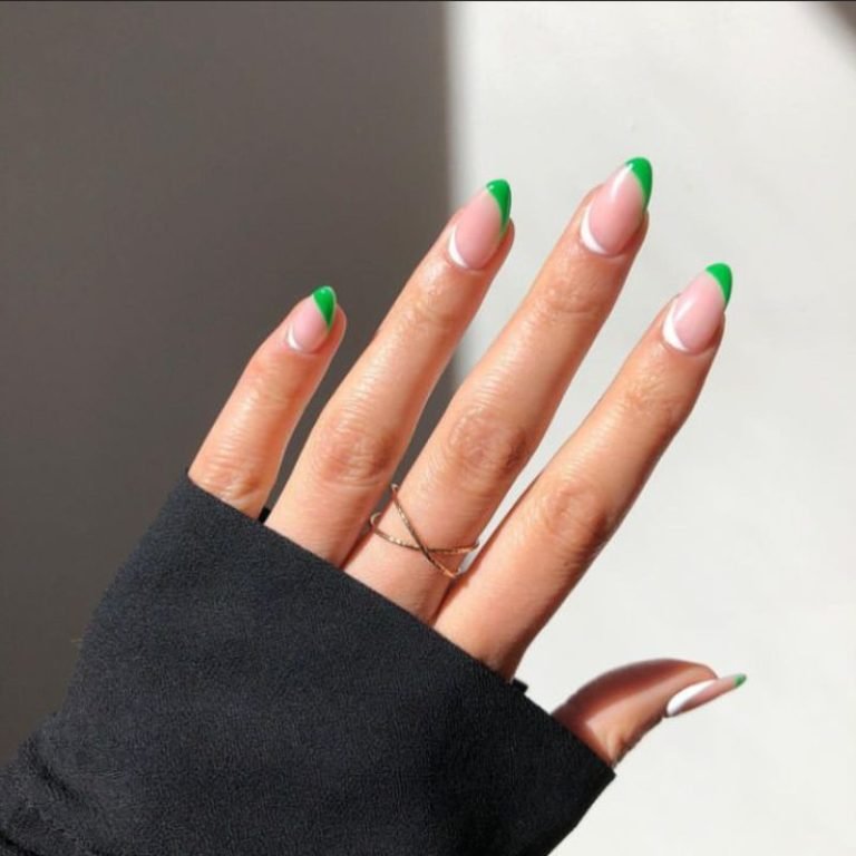 Bottega Green Cuticle Frenchie