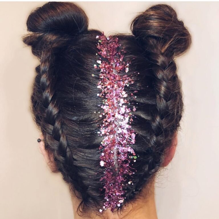 Glitter Buns for New Years Eve