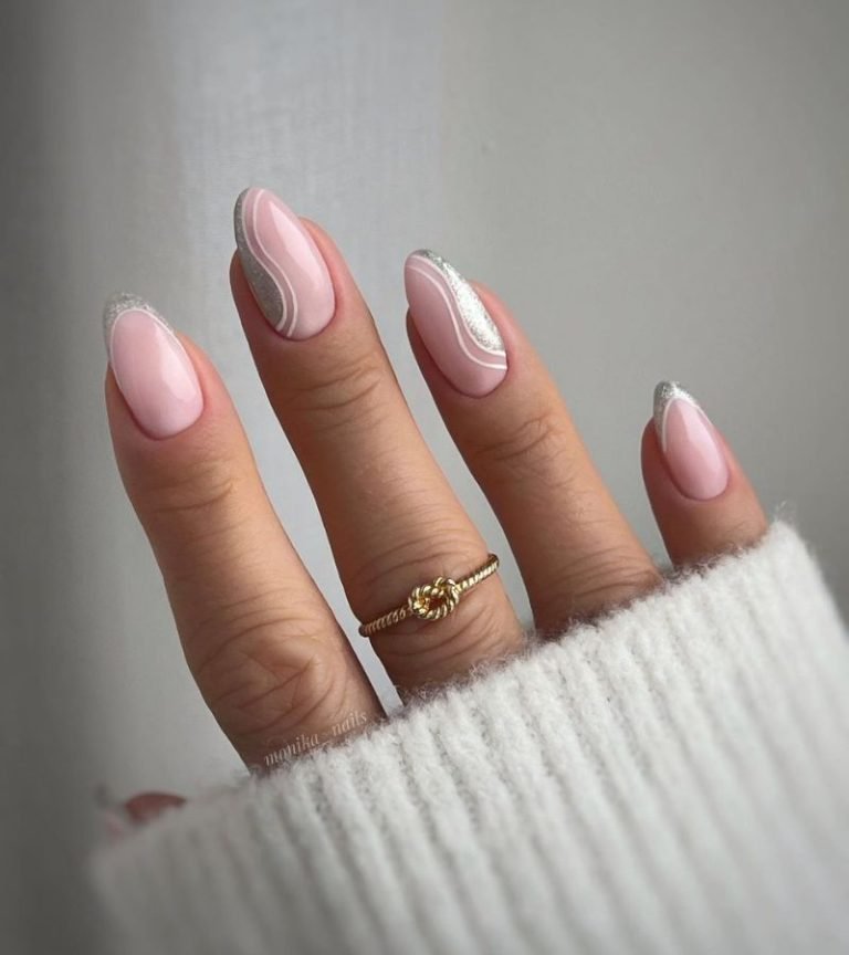 Glittery Swirls