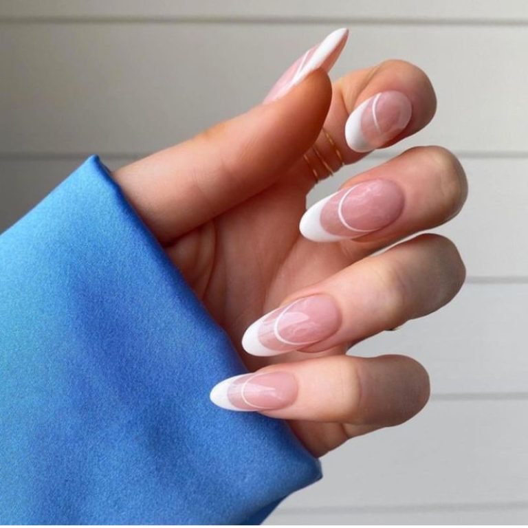 Stylish French Mani