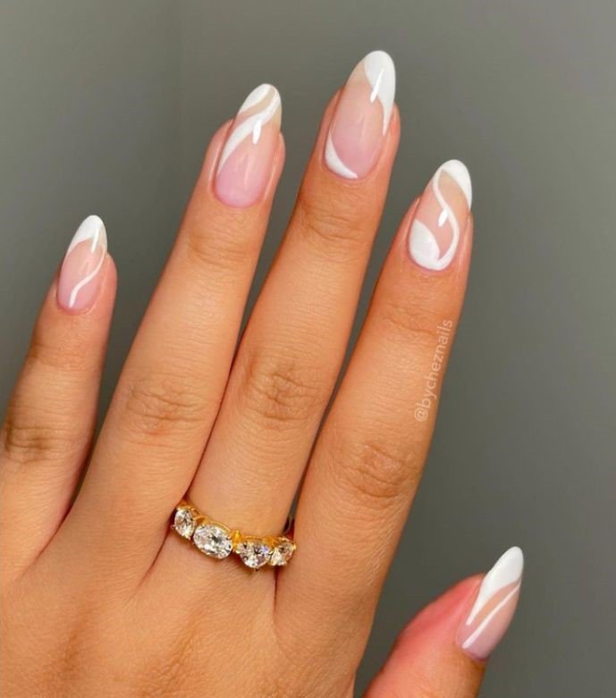White Swirls