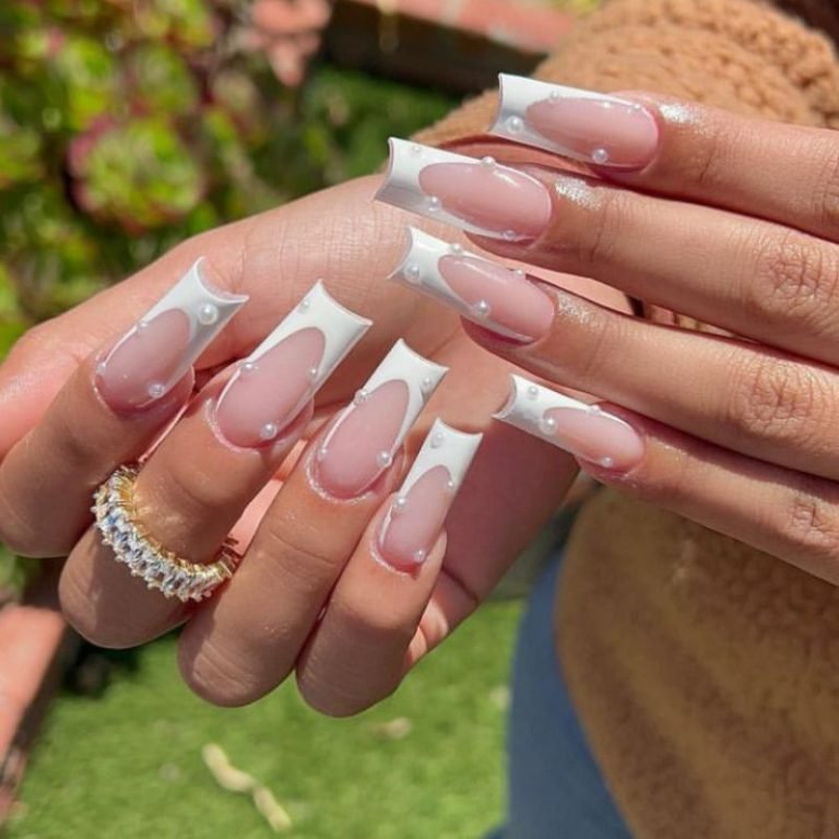 Pearls On White