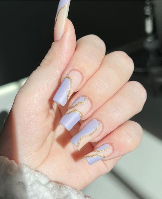 Pastel Gold Foil