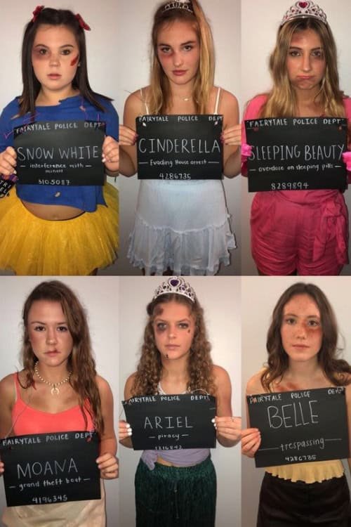 Arrested Disney Princesses