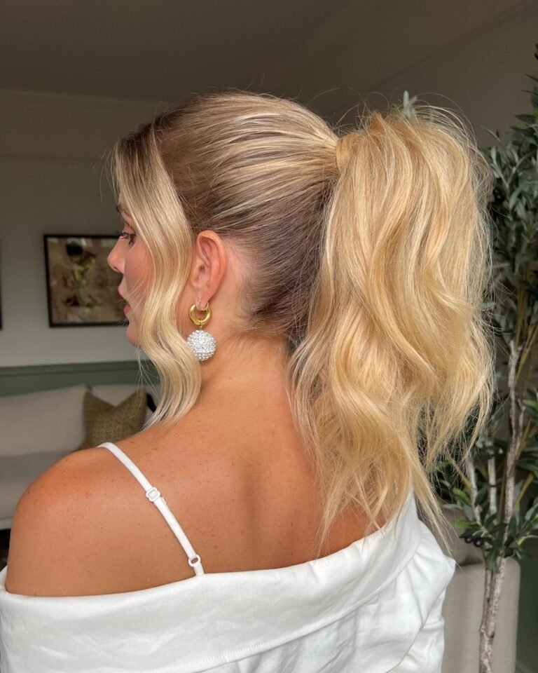 High Texture Ponytail
