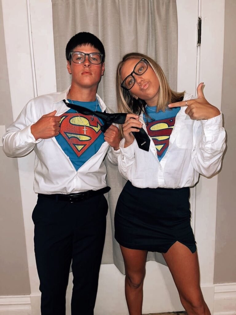 SUPERMAN AND SUPERGIRL