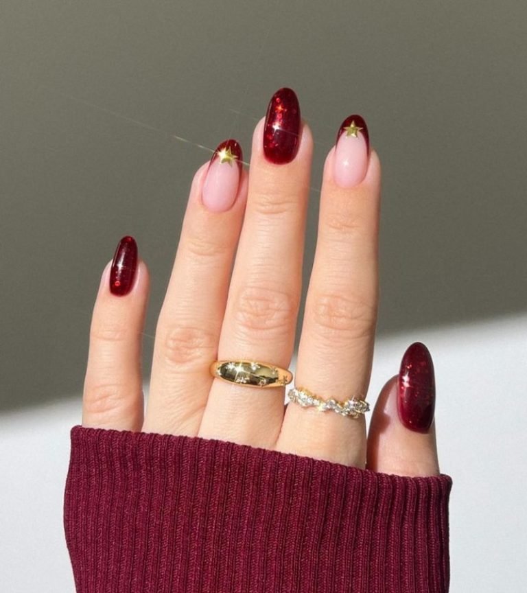 Ruby Red Glitter