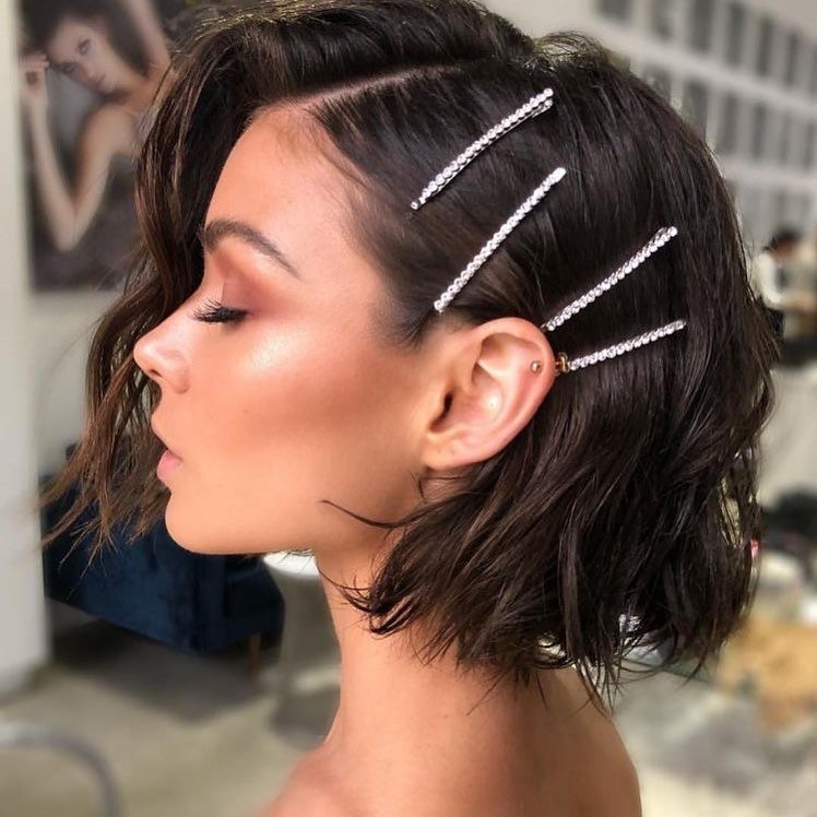 New Years Eve Bling For Short Hair
