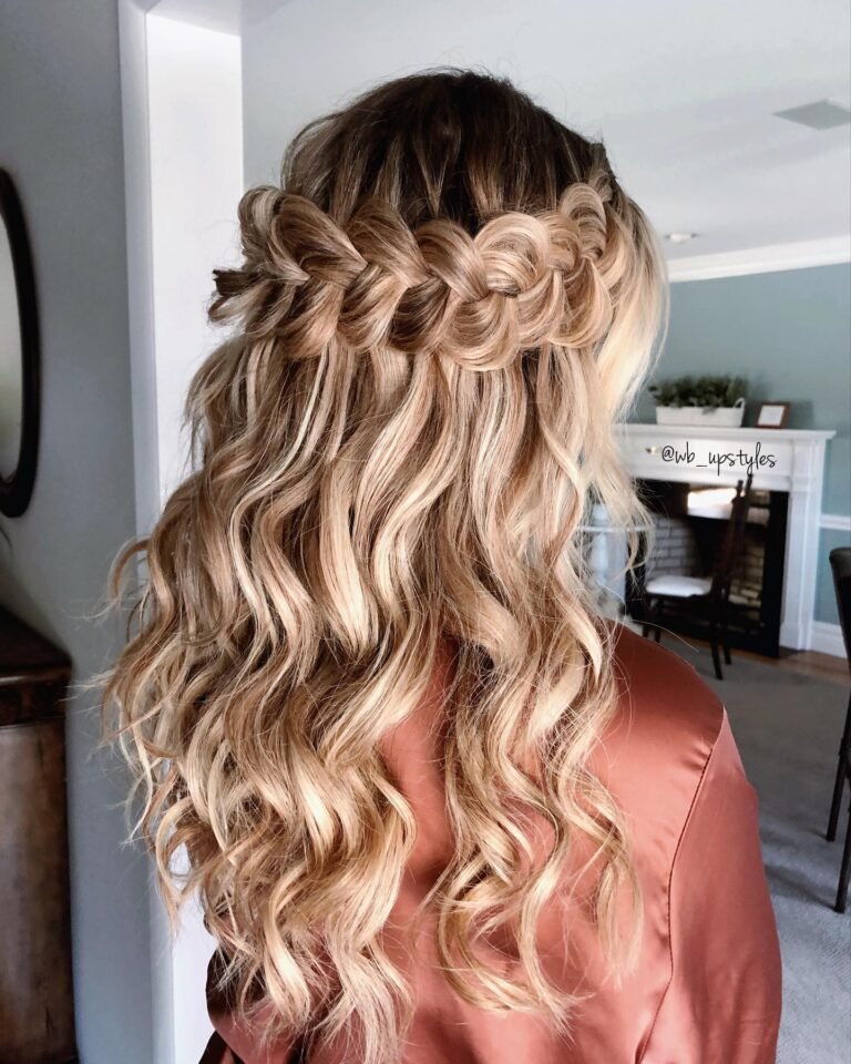 NYE Waterfall Braid
